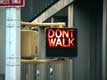 Don't walk / USA, New York