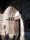 Entrée de la chapelle haute dédiée à la Sainte Croix / France, Languedoc Roussillon, Perpignan, palais des rois de Majorque