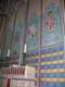 Autel chapelle aux murs peints / France, Paris, Ile de la Cité, Cathédrale Notre Dame