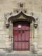 Porte médiévale du palais des abbés de Cluny / France, Paris, Cluny