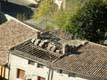 Refection du toit, vieilles tuiles romaines / France, Languedoc Roussillon, Carcassonne