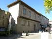 étage de maison à colombages et briques disposées en chevrons / France, Languedoc Roussillon, Carcassonne
