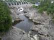 Barrage et rivière de Grand falls / Canada, Nouveau Brunswick, Grand falls