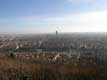 Lyon, le Rhone, vus de la colline de Fourvière