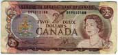 Billet de 2$ canadien