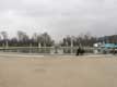 Jardin des tuileries, obélisque et arc de triomphe dans l'alignement / France, Paris