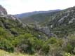 Python rocheux dans les gorges de l'Agly / France, Languedoc Roussillon, Gorges de Galamus