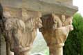 Chapiteaux des colonnes du cloître, détail / France, Languedoc Roussillon, Prieure de Serrabone