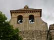 Clocher rajouté sur l'église romane / France, Languedoc Roussillon, Saint Andre