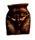 Masque mortuaire doré / Egypte