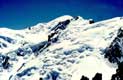 Calote neigeuse prête a tomber en avalanche / Italie, Dolomites
