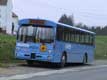 Autobus scolaire bleu
