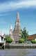 Le stûpa Wat Arun sur la rivière Chao Phraya