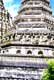 Décorations du temple Wat Arun / Thailande