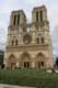 Facade de la cathédrale / France, Paris, Ile de la Cité, Cathédrale Notre Dame