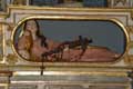Predelle a niche oblongue abritant une statue de Ste Madeleine couchÃ©e / France, Languedoc Roussillon, Arles sur Tech