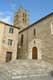 Tour et entrée de l'Abbaye / France, Languedoc Roussillon, Elne