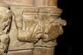 Dragons sur colonnes de l'Abbaye / France, Languedoc Roussillon, Elne