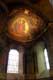Voute peinte à fresques, couronnement de la Vierge / France, Poitou, Poitiers, ND la Grande