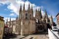 Chevet et cloître de la cathédrale / Espagne, Castille, Burgos, Cathedrale