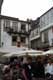 Balcons dans la vieille ville / Espagne, Galice, Santiago de Compostela