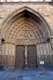 Portail central au Christ couronné / Espagne, Leon, Cathedrale Santa Maria de Regla