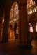 Exceptionnelle parure de vitraux éclaire le vaisseau de lumière / Espagne, Leon, Cathedrale Santa Maria de Regla