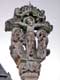 Christ en croix sur calvaire de pierre / France, Bretagne, Rochefort en Terre