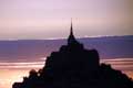 Coucher de soleil au Mont St Michel