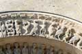 étonnant bestiaire de monstres sur 4e voussure du portail sud / France, Poitou, Aulnay de Saintonge