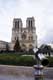 Notre Dame de Paris et longue vue / France, Paris, Cathedrale Notre Dame