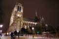Notre Dame de nuit / France, Paris, Cathedrale Notre Dame