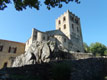Abatiale et tour lombarde / France, Languedoc Roussillon, St Martin du Canigou