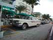 Vieille voiture familiale américaine / USA, Floride, Miami beach