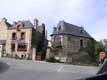 Maison de pierre batie sur le roc / France, Bretagne, Rochefort en terre