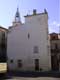 Clocher derrière le mur, Cathedrale St Jean / France, Languedoc Roussillon, Perpignan