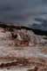 Basins mammoth hot springs / USA, Wyoming, Yellowstone
