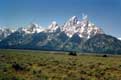 Montagnes enneigées du grand Teton / USA, Wyoming, Grand Teton