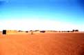 Remparts d'une ville de bédouins dans le désert