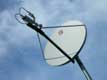 Antenne uplink Satellite